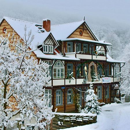 Pension Kurhausblick บาด ซูเดอโรเดอ ภายนอก รูปภาพ