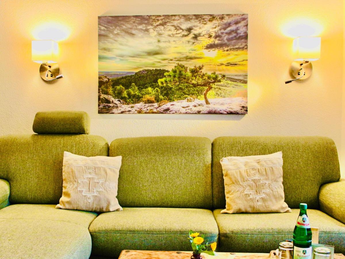 Pension Kurhausblick บาด ซูเดอโรเดอ ภายนอก รูปภาพ